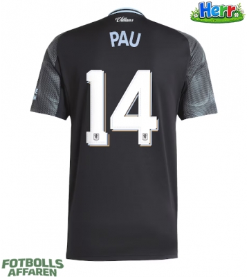 Aston Villa Pau Torres #14 Bortatröja 2025-26 Kortärmad